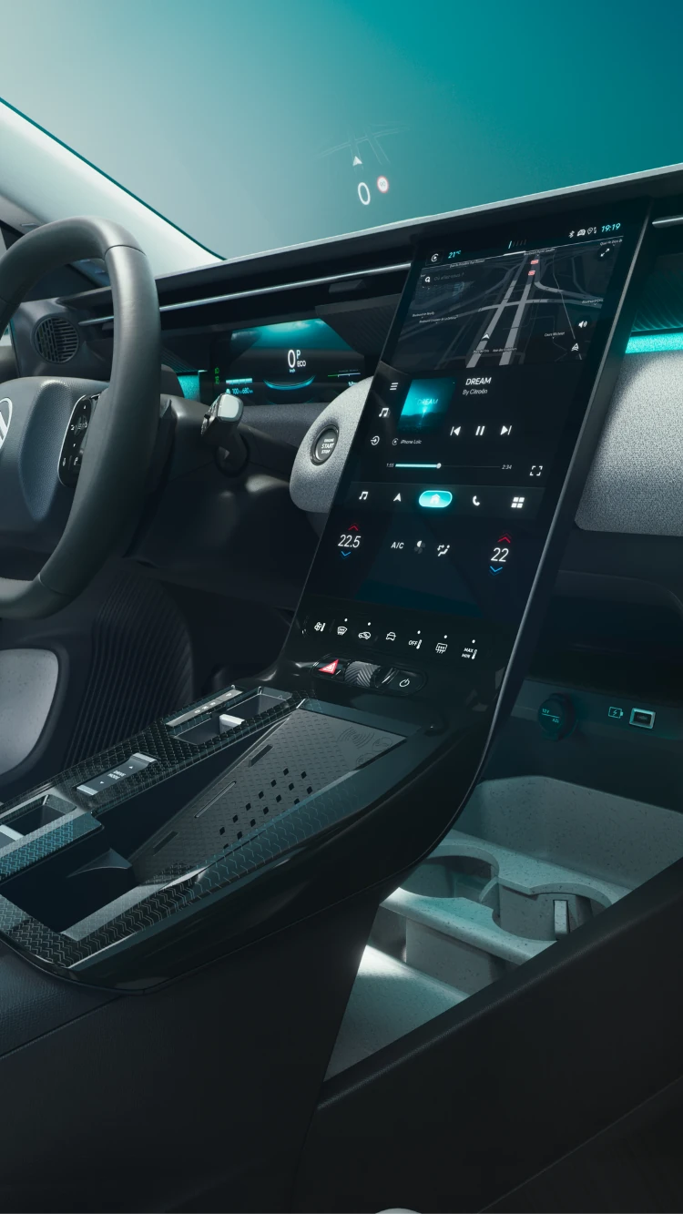 Citroën C-Zen Lounge met Waterval-display